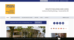 Desktop Screenshot of buildingbiology.com