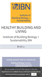 Mobile Screenshot of buildingbiology.com